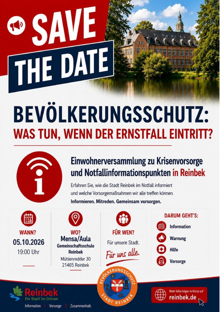 Save the Date Einwohnerversammlung 05.10.2026